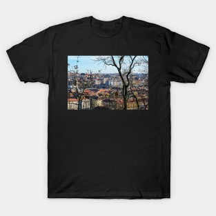 Aerial view of Prague T-Shirt